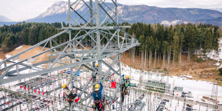 Austrian Power Grid Umspannwerk Villach (Foto: APG/Stabentheiner)