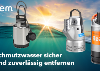 Schmutzwasser sicher und zuverlässig entfernen