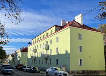 Wiener Gemeindebau mit Erdwärmepumpe