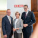 (v.l.) Manfred Denk, Renate Scheichelbauer-Schuster, Harald Mahrer; Foto: Zsolt Marton
