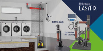 EASYFIX – Schmutzwasserpumpen fix installiert